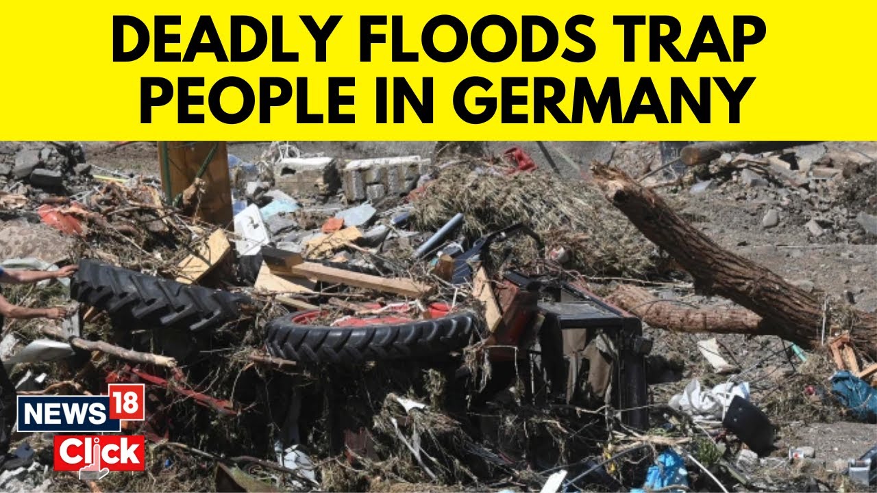 Deadly Flooding In Germany Traps People In Their Homes | English News | English News | G18V