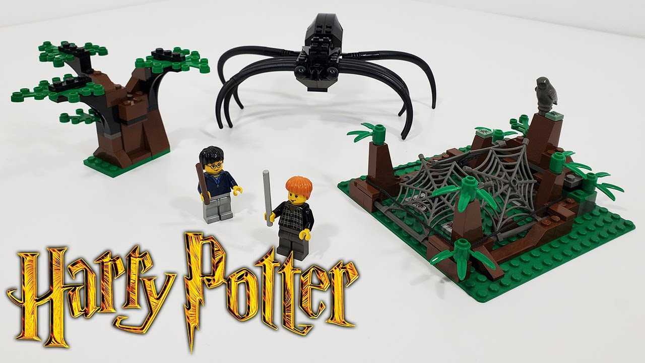LEGO Harry Potter Review: Aragog in the Dark Forest (2002 Set 4727)