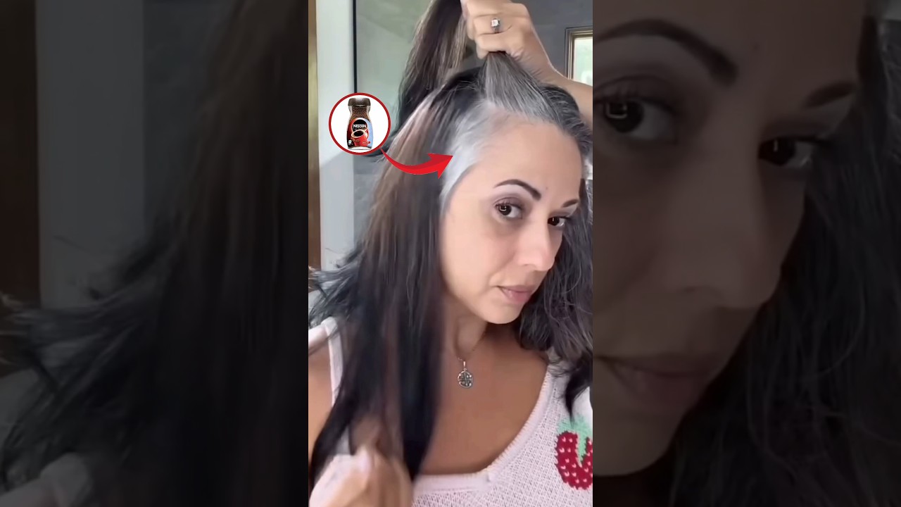 ✅Best Hair Wash Tips For /Gray Hair To Black Naturally #shorts #haircare #hairgrowth #hairfall#diy