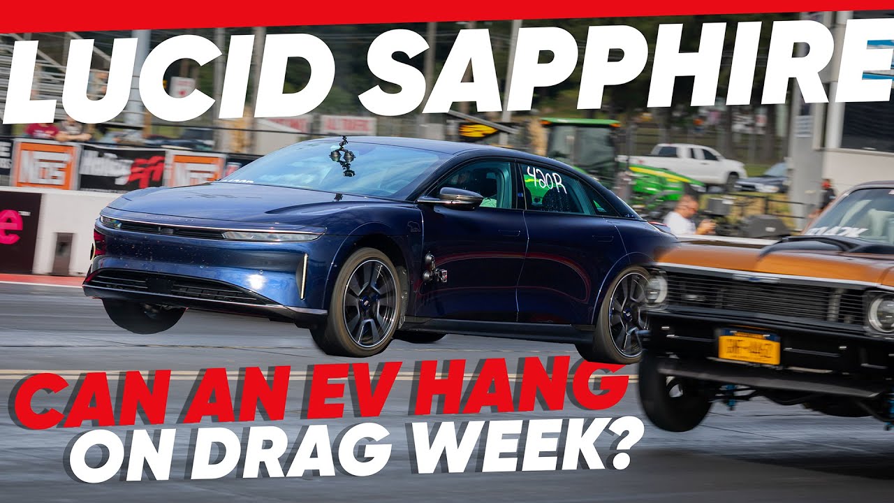 We Brought an EV to HOT ROD’s Gasoline-Drenched Quarter-Mile Gunfight