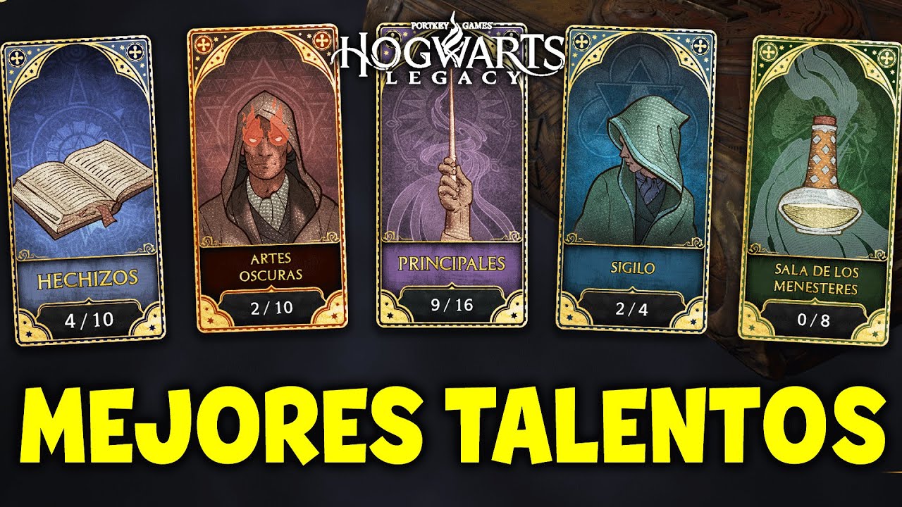 ✅ MEJORES TALENTOS HOGWARTS LEGACY | GUÍA TALENTOS ESPAÑOL
