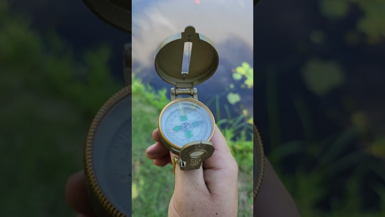 Como usar b&uacute;ssola militar!