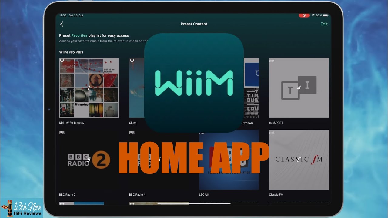 WiiM Home App : A Walkaround Tour