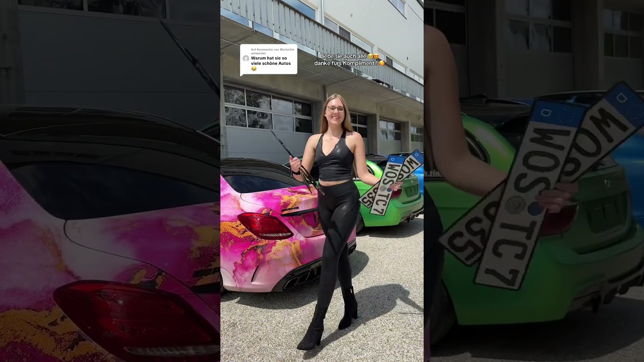 Welches meiner Autos ist dein Favorit? 🥰😜 #ichtina #cargirl #passau #autoliebe