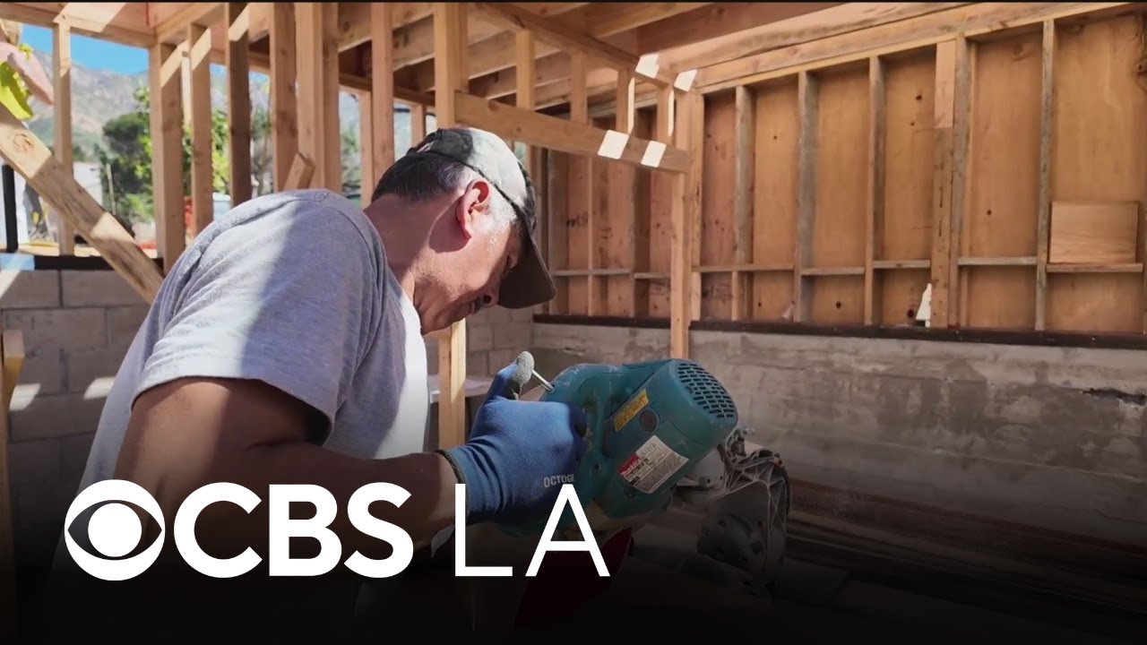 Intense heat doesn't stop Altadena rebuilding efforts