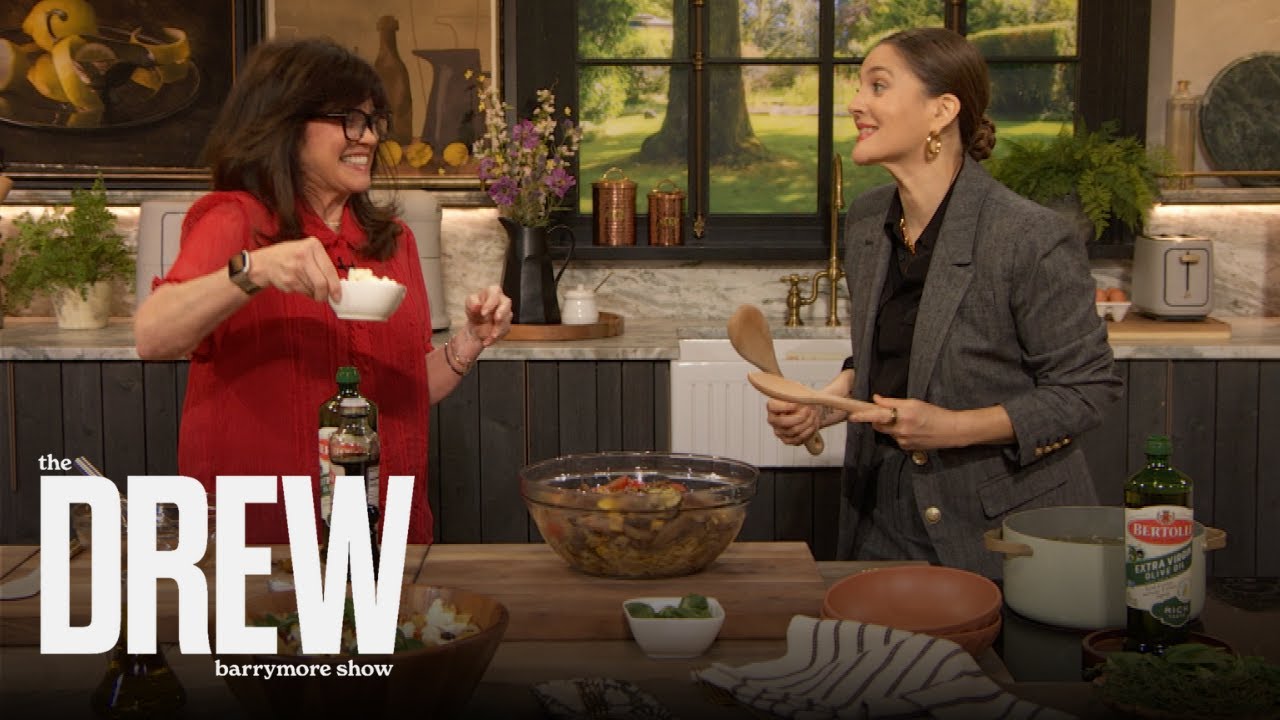 Valerie Bertinelli Shows How to Make Ratatouille Pasta Salad with Balsamic Vinaigrette