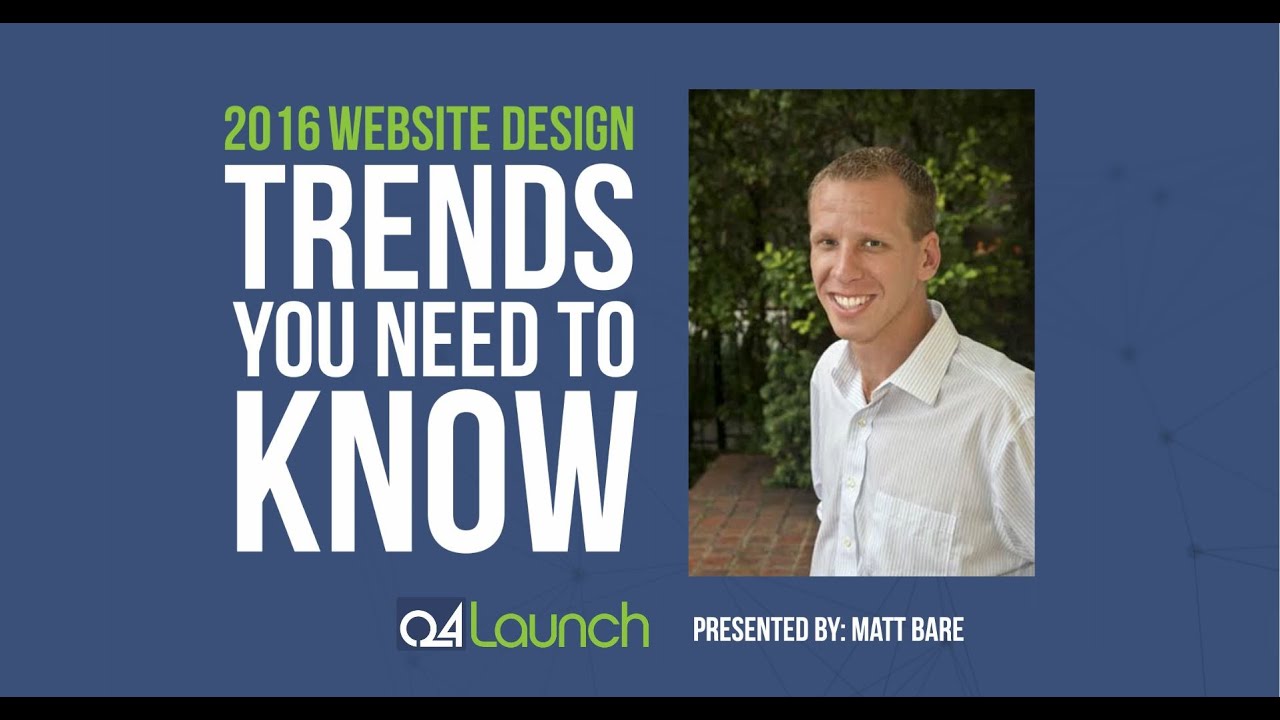 2016 Website Design Trends You Should Know