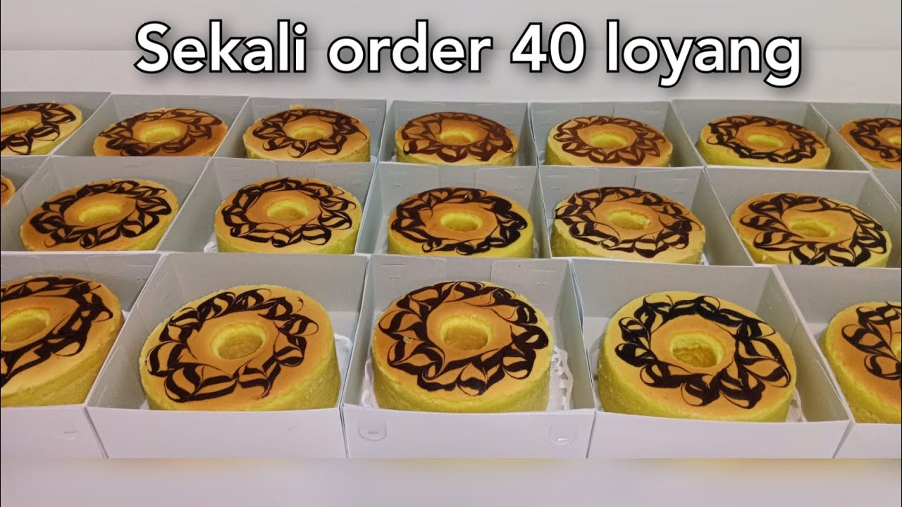 Kerena enaknya langsung pesan 40 loyang