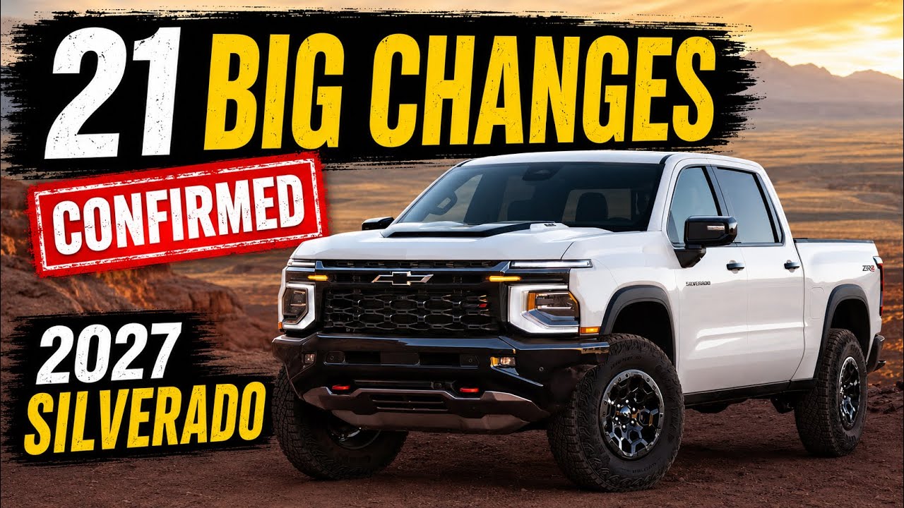 Chevy Silverado 2027: 21 БОЛЬШОЕ изменение ПОДТВЕРЖДЕНО