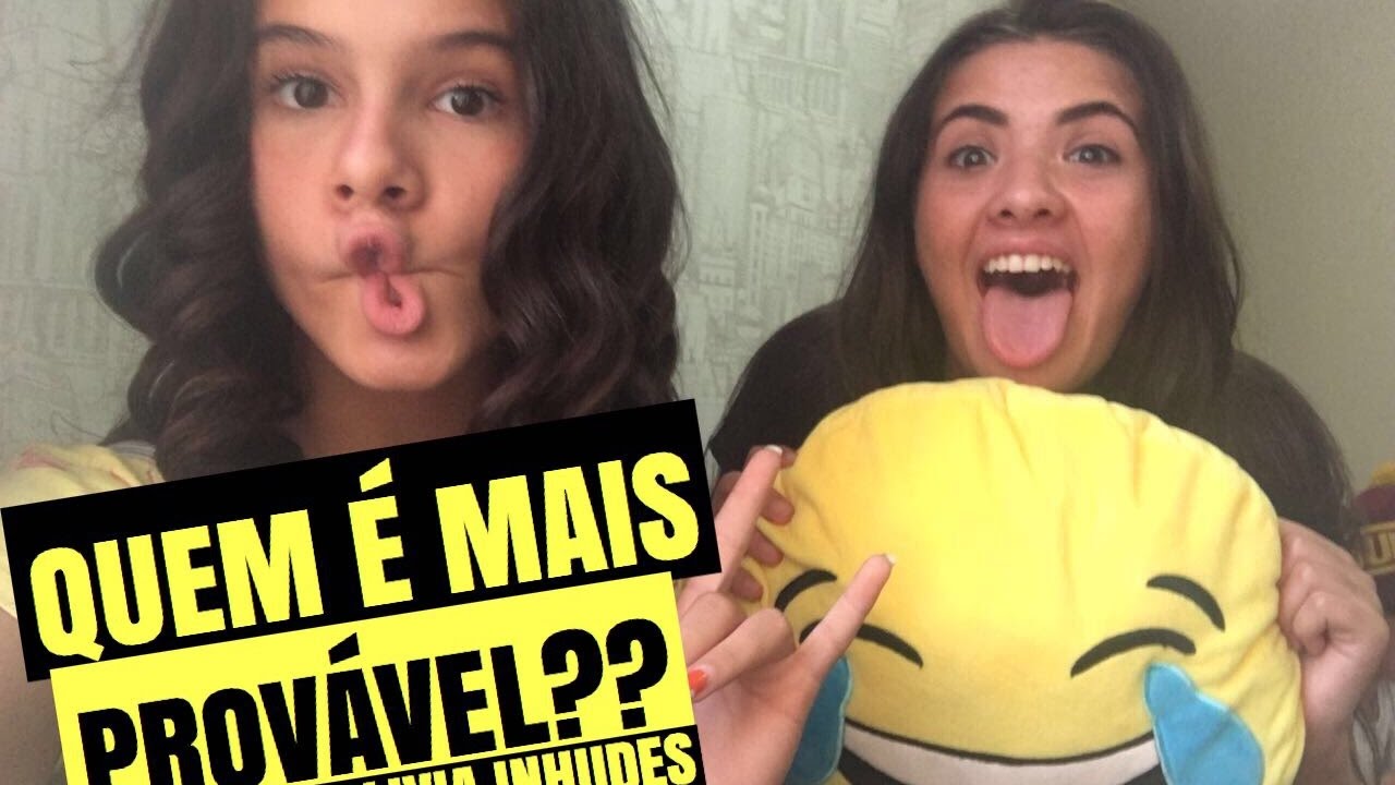 TAG QUEM É MAIS PROVÁVEL - GABRIELLA SARAIVAH ft. LIVIA INHUDES