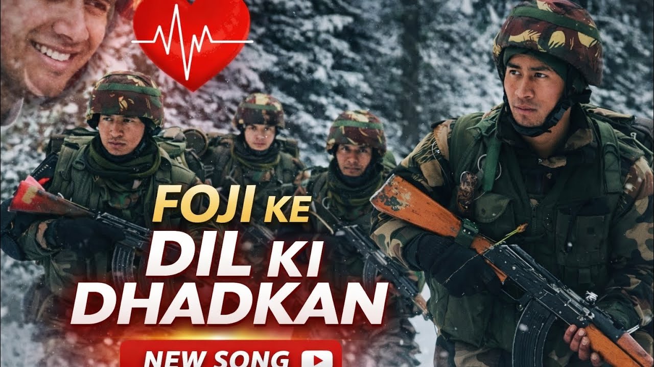 ❤️Fauji Ke Dil Ki Dhadkan | Heart Touching Army Love Song | New 2026Fauji Ke Dil Ki Dhadkan ❤️ 