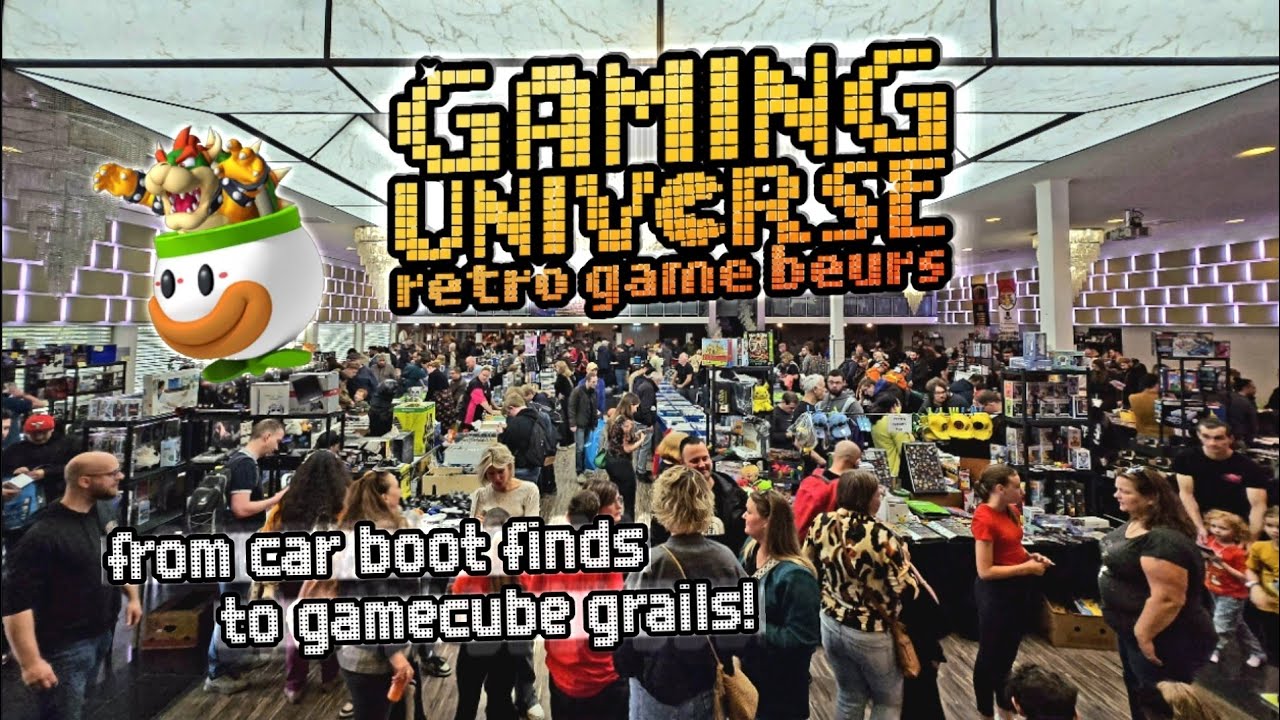 From CAR BOOT Finds to GAMECUBE Grails: A Day at Gaming Universe Hengelo