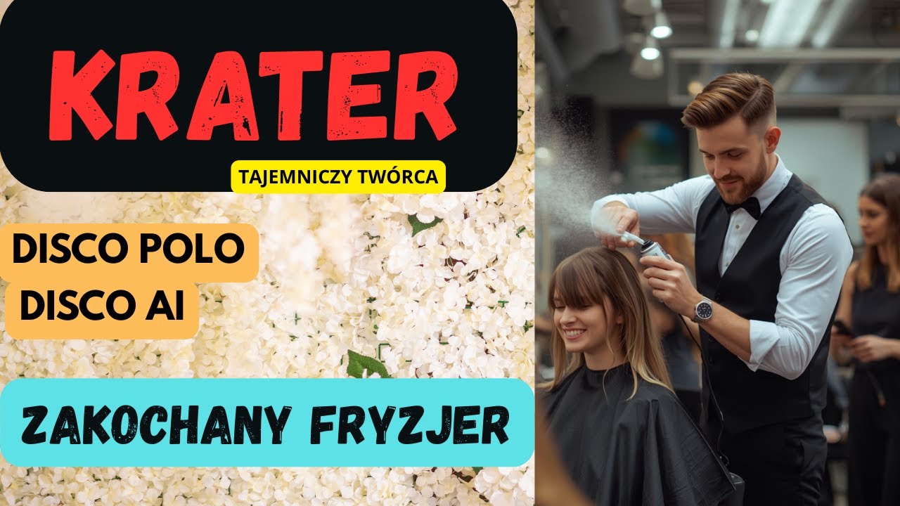KRATER – Zakochany fryzjer (Official Video) | Disco Polo AI 2026 | Fryzjerski HIT