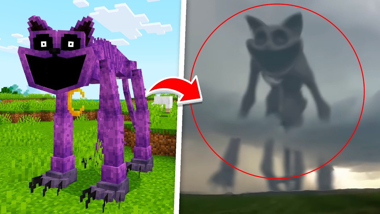 POPPY PLAYTIME do Minecraft CAPTURADOS NA VIDA REAL!
