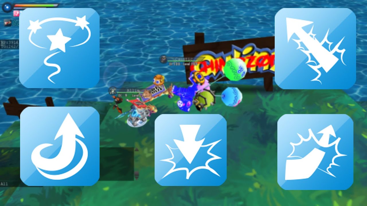 admin allie using all 5 skills in pvp (hacks)「 Ohka BOTS 바우트 」