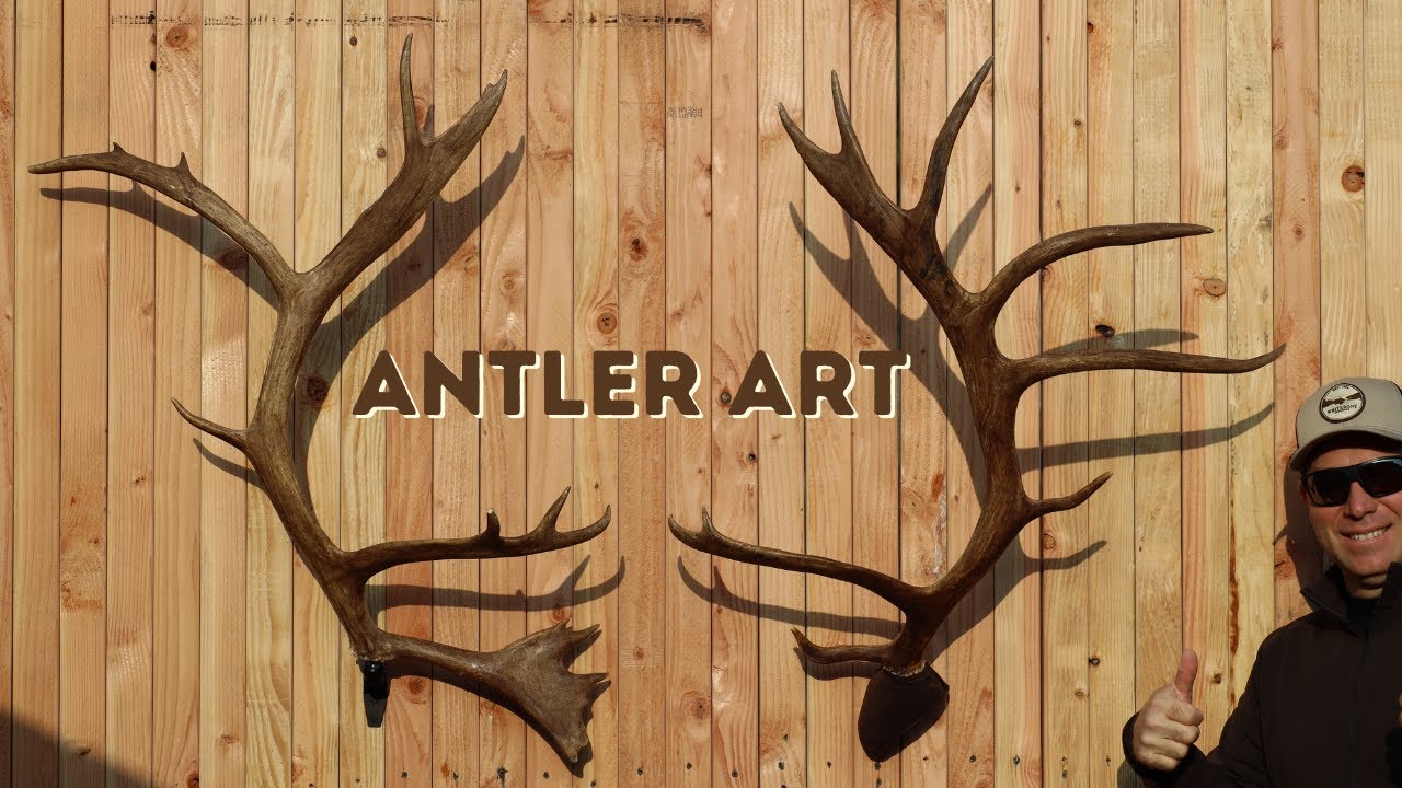 CARIBOU ANTLER ART