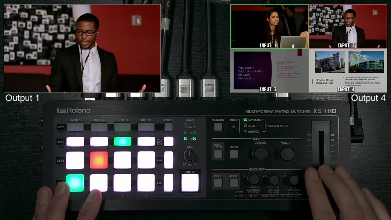 Getting to Know the Roland XS 1HD