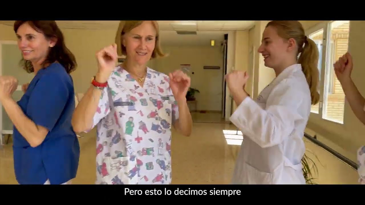 El Hospital General de Castellón baila por una higiene de manos correcta