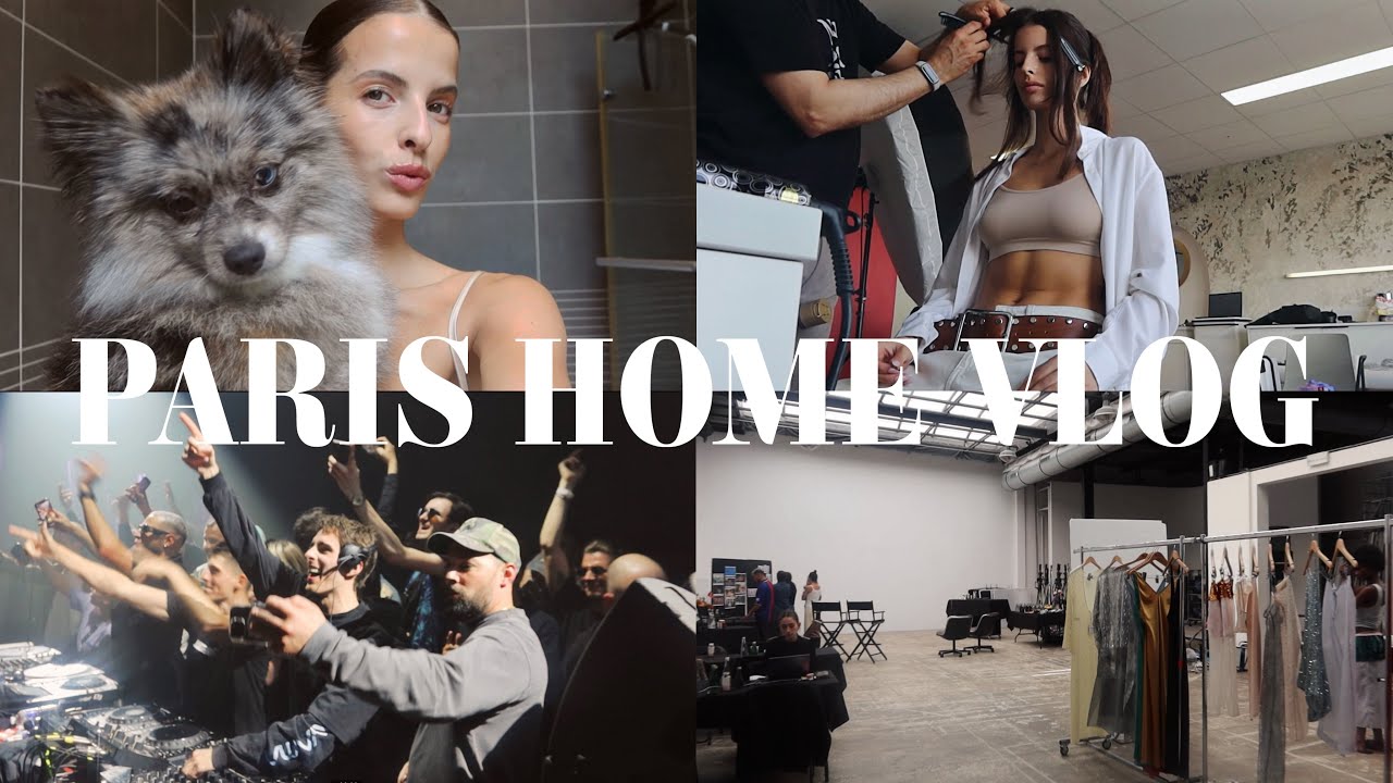 WEEKLY VLOG : life at home, model jobs, TRYM x DJ SNAKE