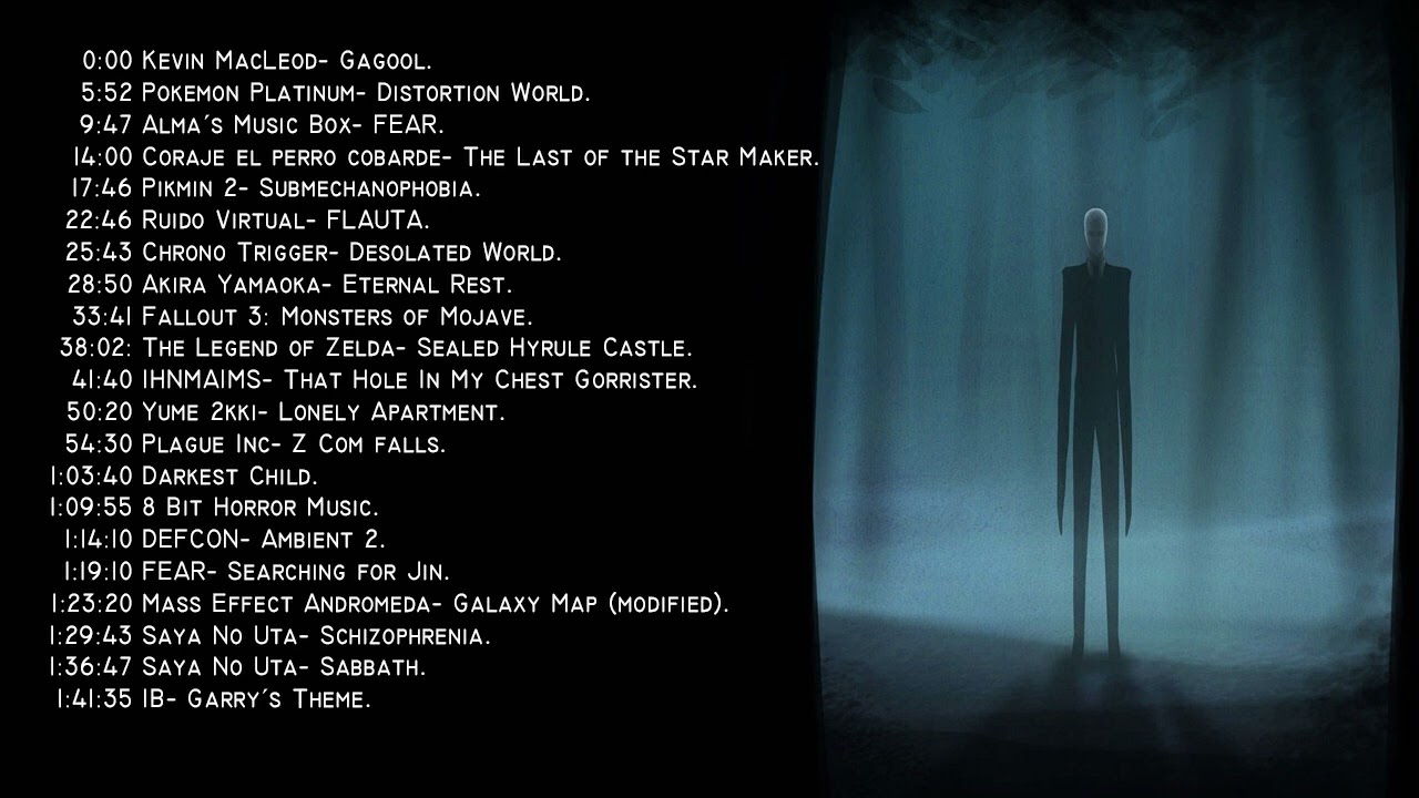 Canciones de creepypasta para estudiar, jugar, etc SIN COPYRIGHT II.