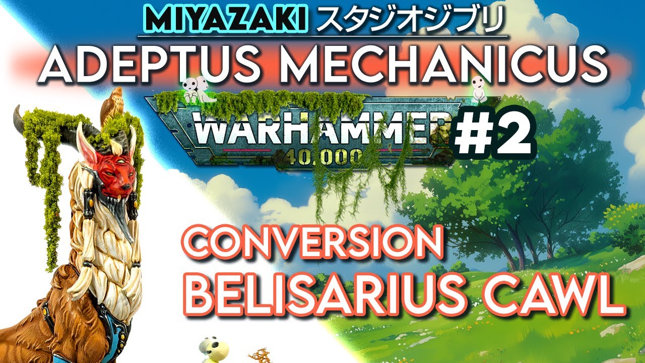 Belisarius Cawl en CHAT ! AdMech Miyazaki #2 - Warhammer 40k