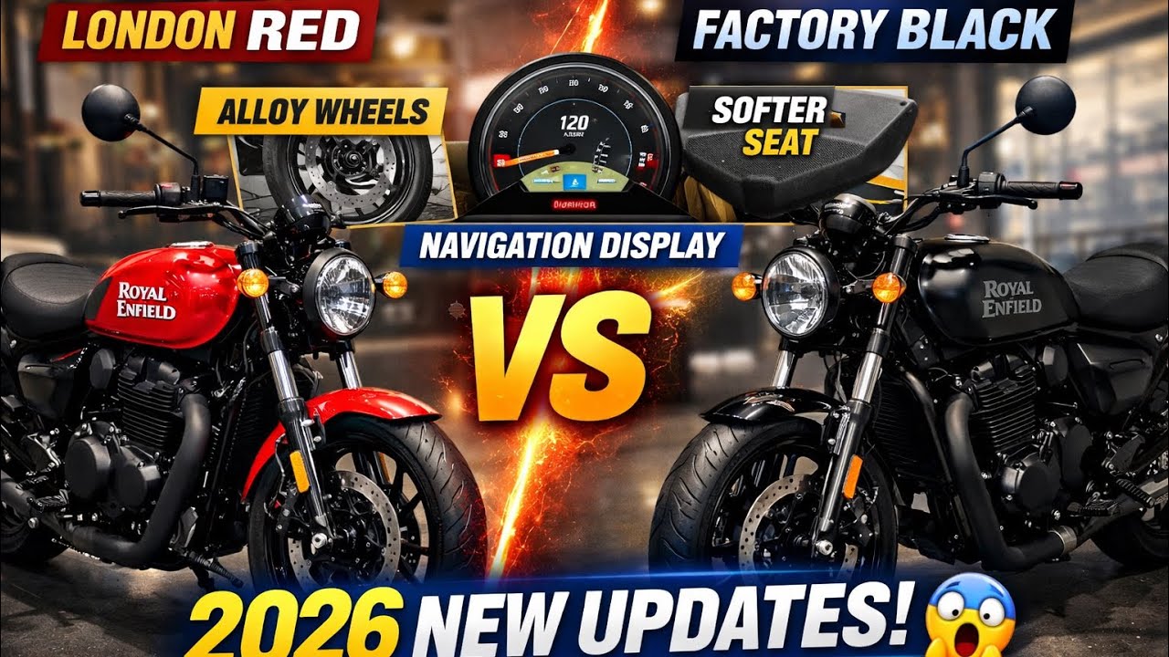 Royal Enfield Hunter 350 2026 Review | New Updates, Mileage, Base vs Top Comparison #royalenfield 