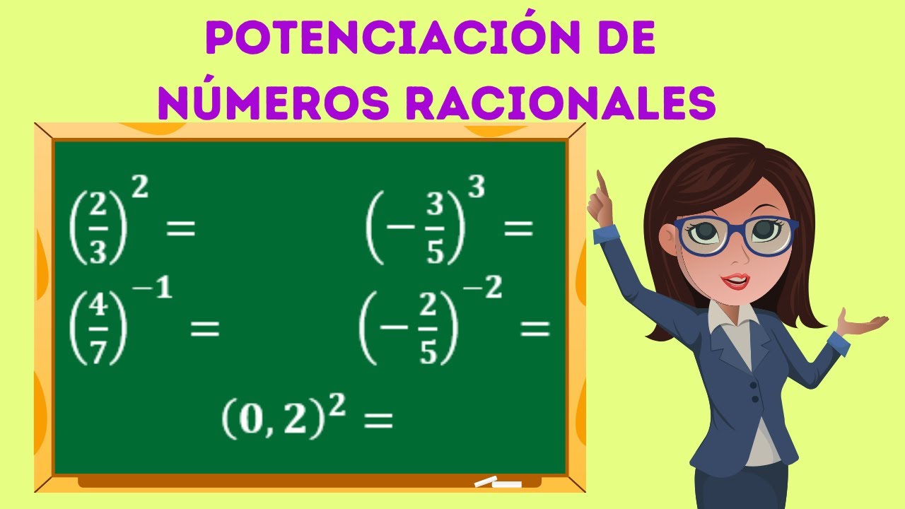 Potenciación de Números Racionales | Ejercicios