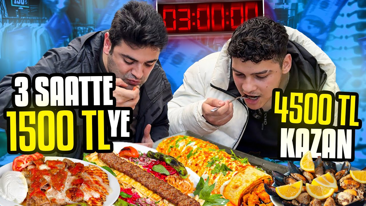 3 SAATTE 4500 TL SERİSİ!!! Sokak versiyonu!!!