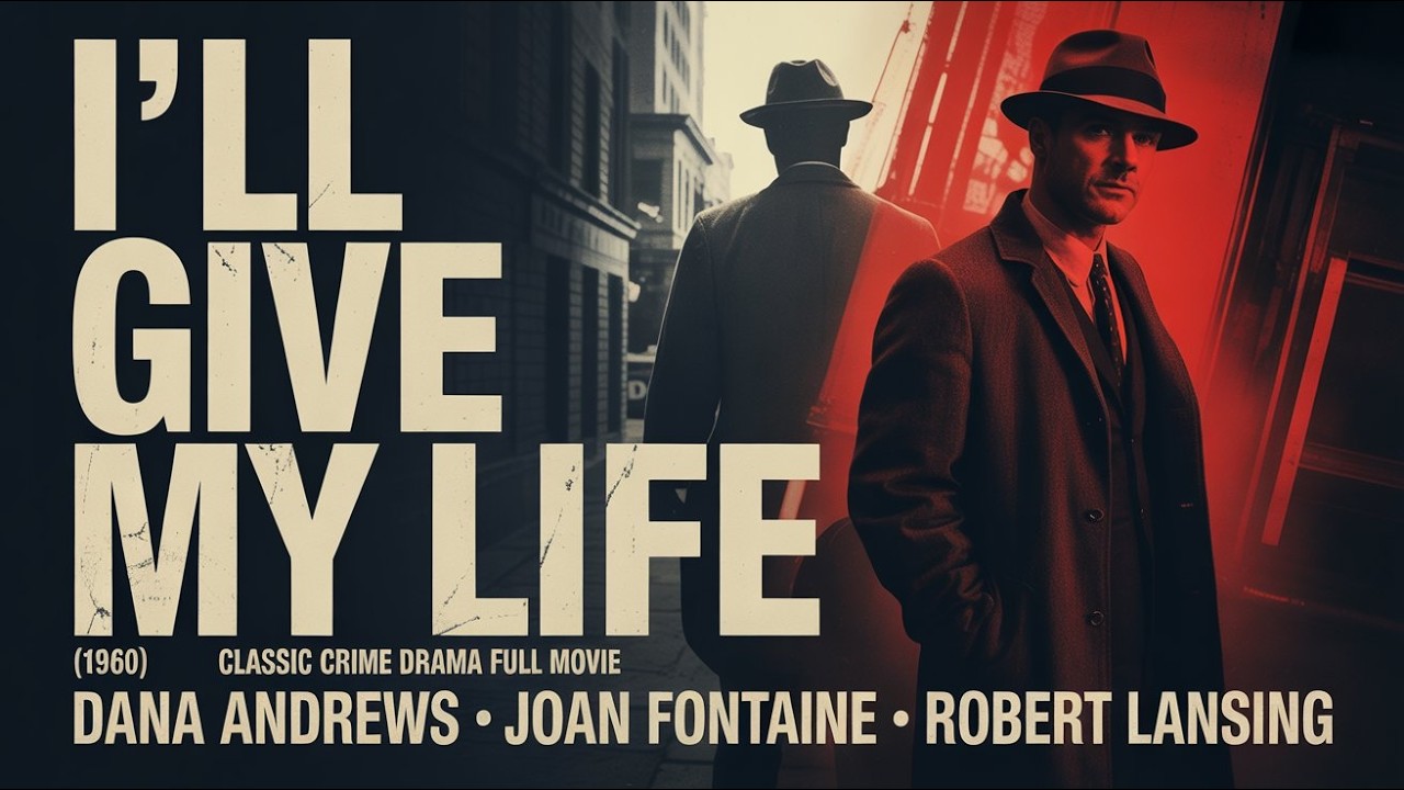 I’ll Give My Life (1960) | Vintage 60s Crime Thriller Full Movie