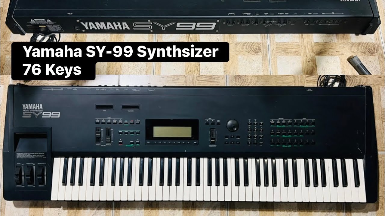 Yamaha SY-99 Synthsizer 76 Keys 🎹 ( Wilsons Music Instruments Whatsapp No 03371376660 )