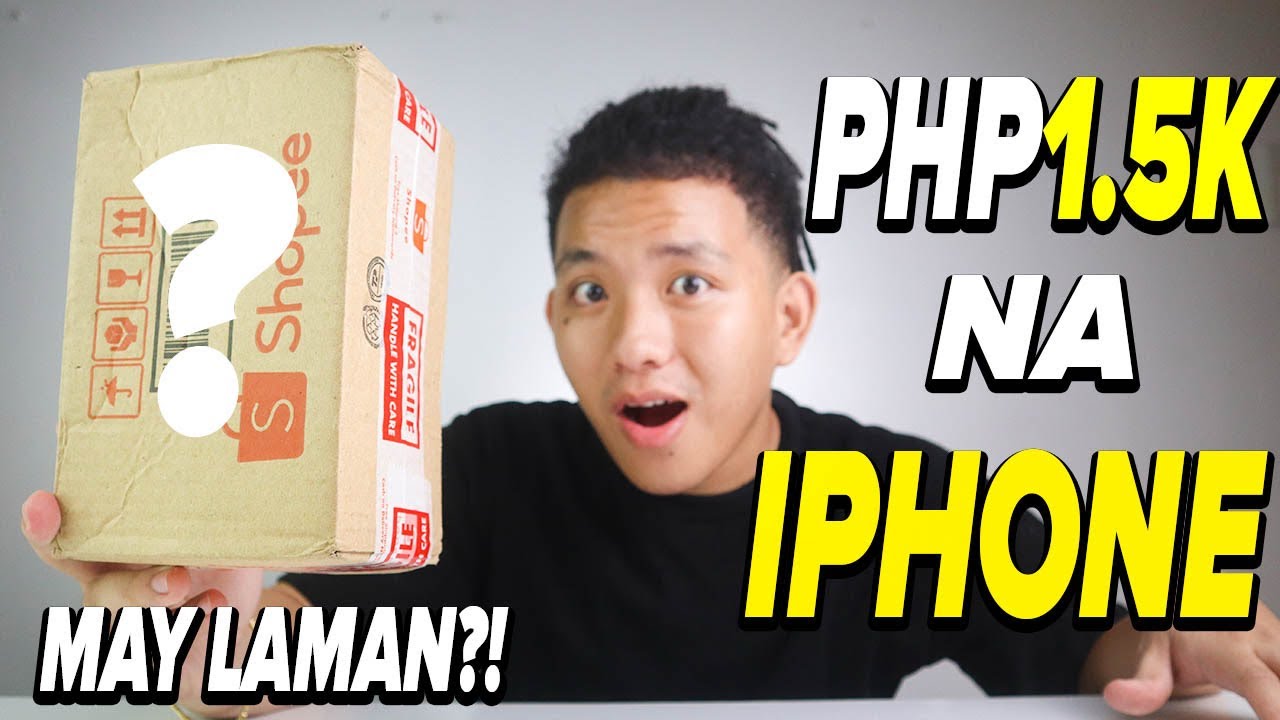 BUMILI AKO NG ₱1.5K NA IPHONE SA SHOPEE! LEGIT BA TO?!