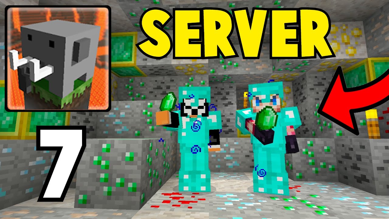 Craftsman - ONLINE MULTIPLAYER SURVIVAL Part 7 - EMERALDS - Craftsman Survival SERVER