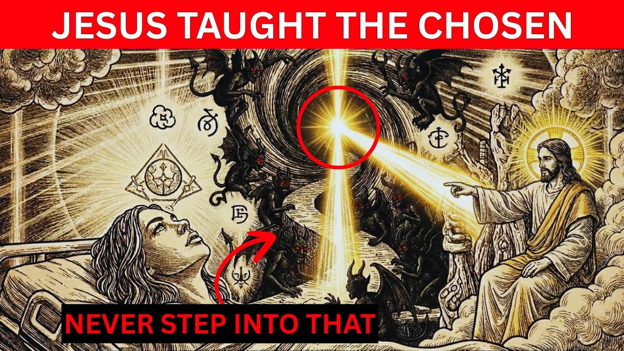 Jesus Taught The Chosen: Never Enter The White Light Tunnel — Archons Fear Most The Left