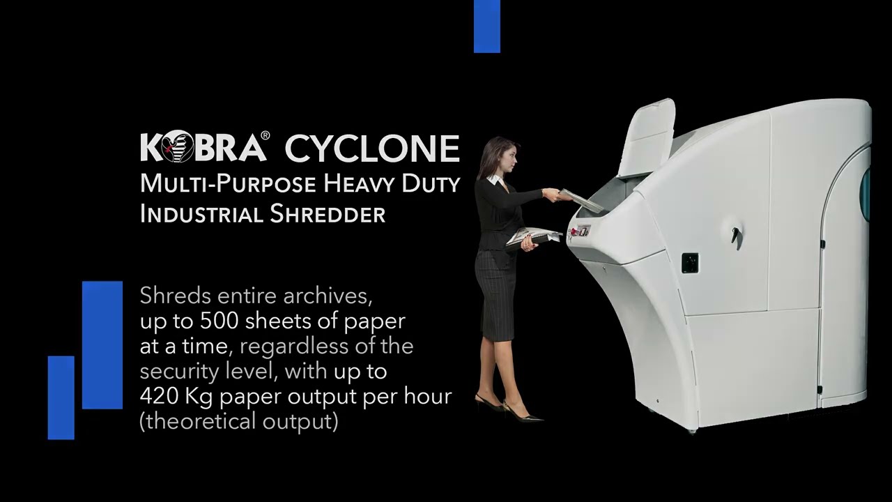 Kobra Cyclone Multipurpose High Volume Industrial shredder
