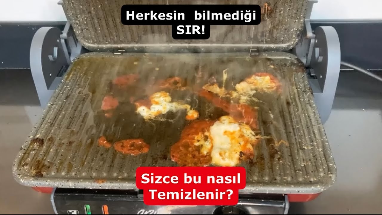 #reklam Herkesin bilmediği sır tost makinesi temizliği - Toaster cleaning -