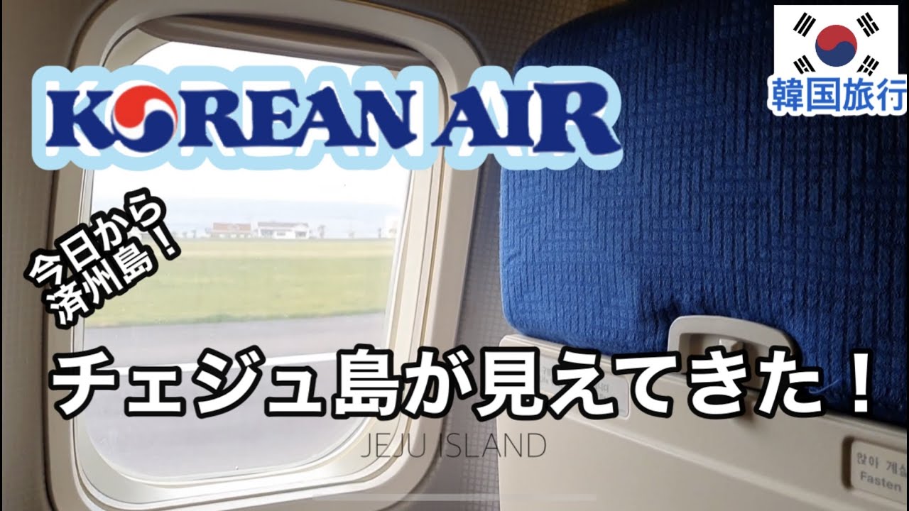 【韓国旅行】済州島で食べる韓国料理 大韓航空に乗って行く韓国旅行 韓国のローカル市場