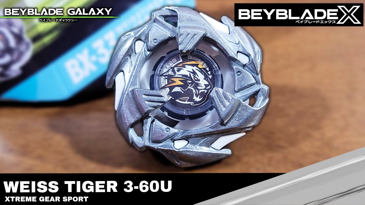 Análise BX-33 WEISS TIGER 3-60U [Beyblade X]