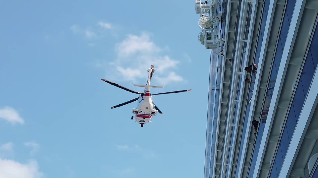 MSC Seaview Emergency Medical Evacuations by Air x 3 in a cruise