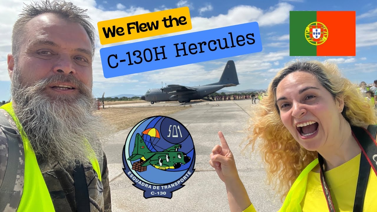 C-130H Hercules Flight at Montijo Open Day with the Portugese Air Force