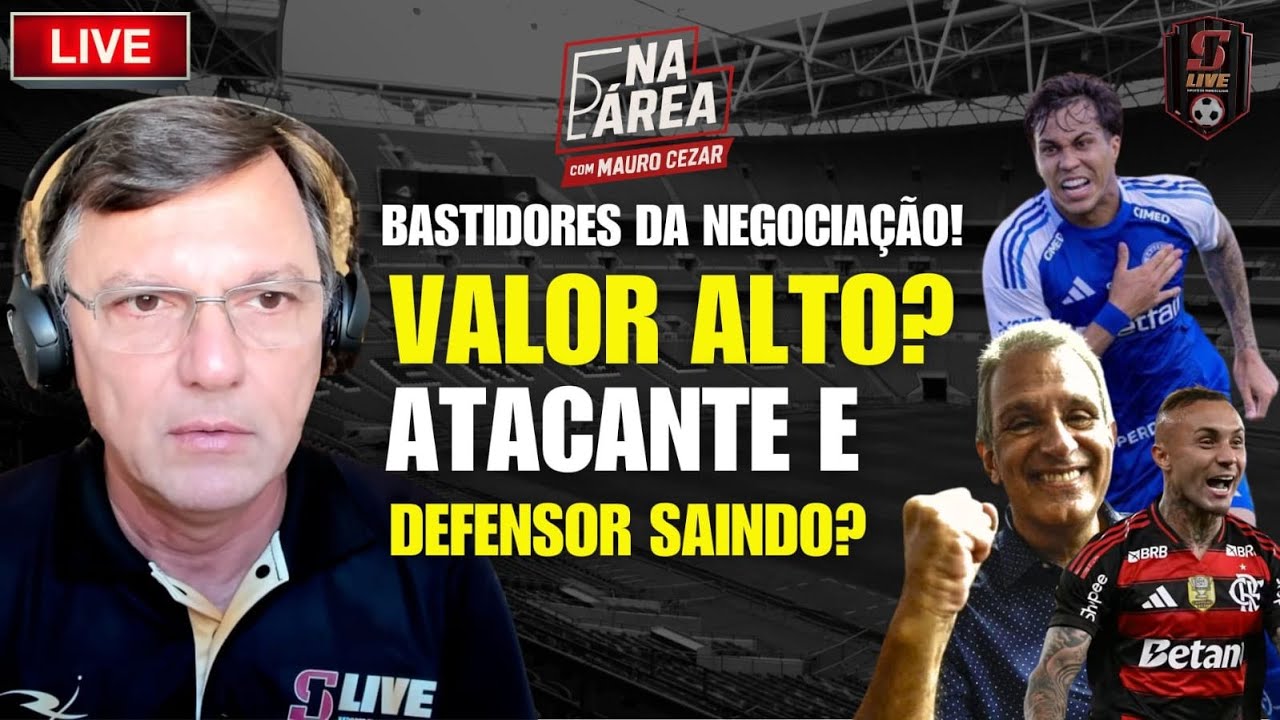 TUDO SOBRE KAIO JORGE! VALE O $? PLANO B? JOGADORES DE SA&Iacute;DA  | DEBATE AO VIVO COM MAURO CEZAR #246