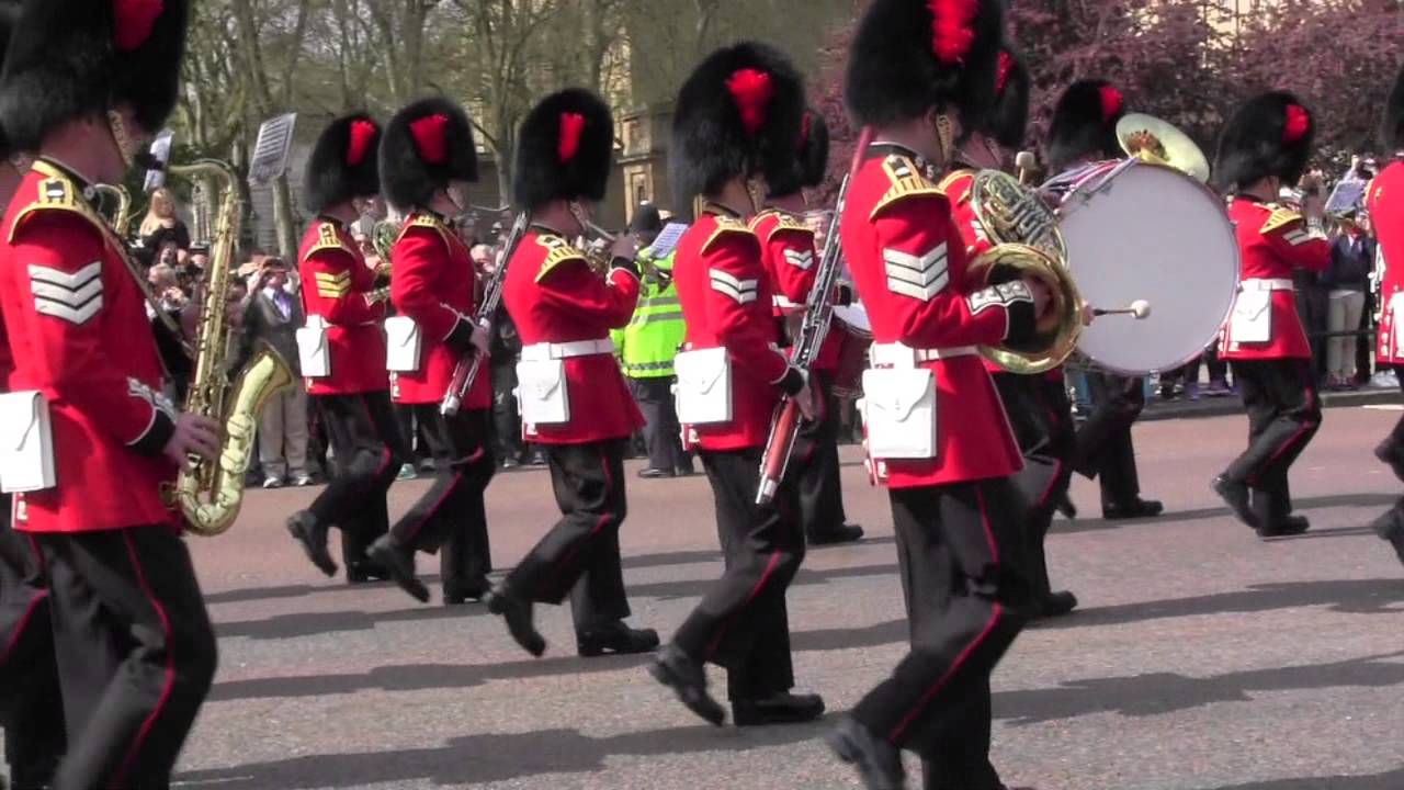 Changing the Guard April 16, 2015(extended):  Coldstream and Grenadier Guards Bands