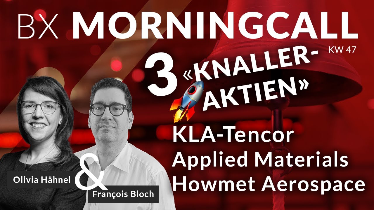 3 top stocks in the BX model portfolio: Applied Materials, Howmet Aerospace & KLA with Fran&ccedil;ois B...