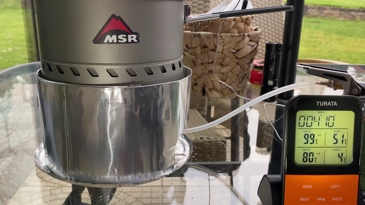 Soto Muka running with Canister-Fuel/Gaskartusche