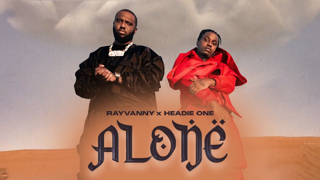 Rayvanny x Headie One - ALONE (Lyric Video)
