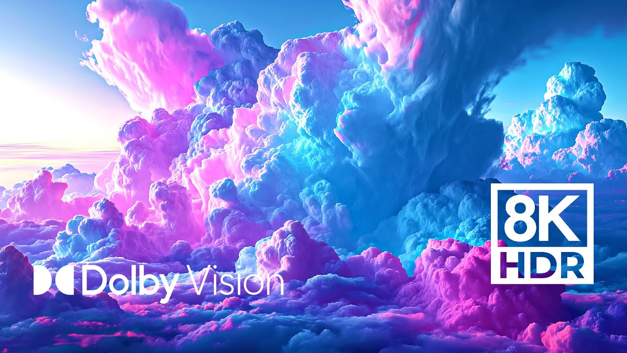 REFRACTIVE CLOUDS (Dolby Vision®) 8K HDR - DREAM IN 60FPS