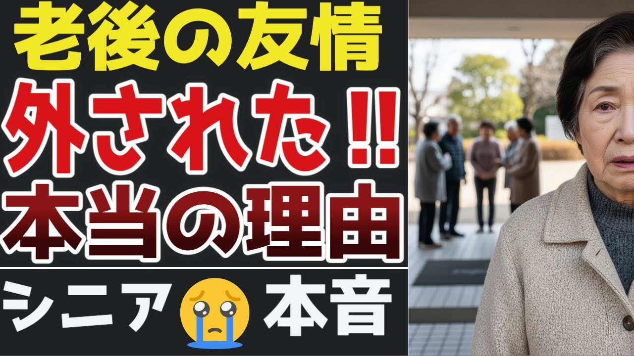 【老後の友情】私だけ呼ばれなかった…外された本当の理由。口コミ30選【シニアの口コミ】