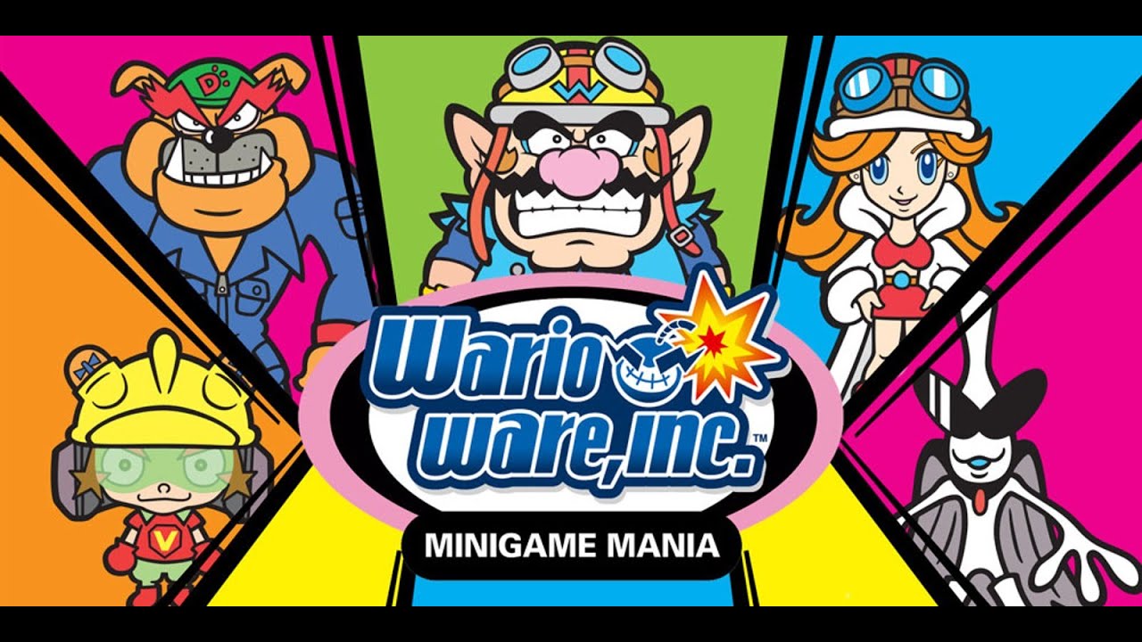 All cast + Towers + 2P minigames :: WarioWare, Inc.: Mega Microgames! (GameBoy Advance)