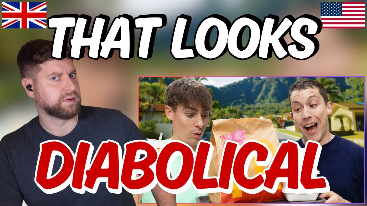 BRITS Try to Hawaiian McDonalds for the FIRST time 🇺🇸 - IS THAT IT?