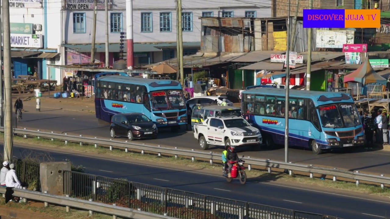 Highpoint, Juja - Morning Hours at Bus Stage