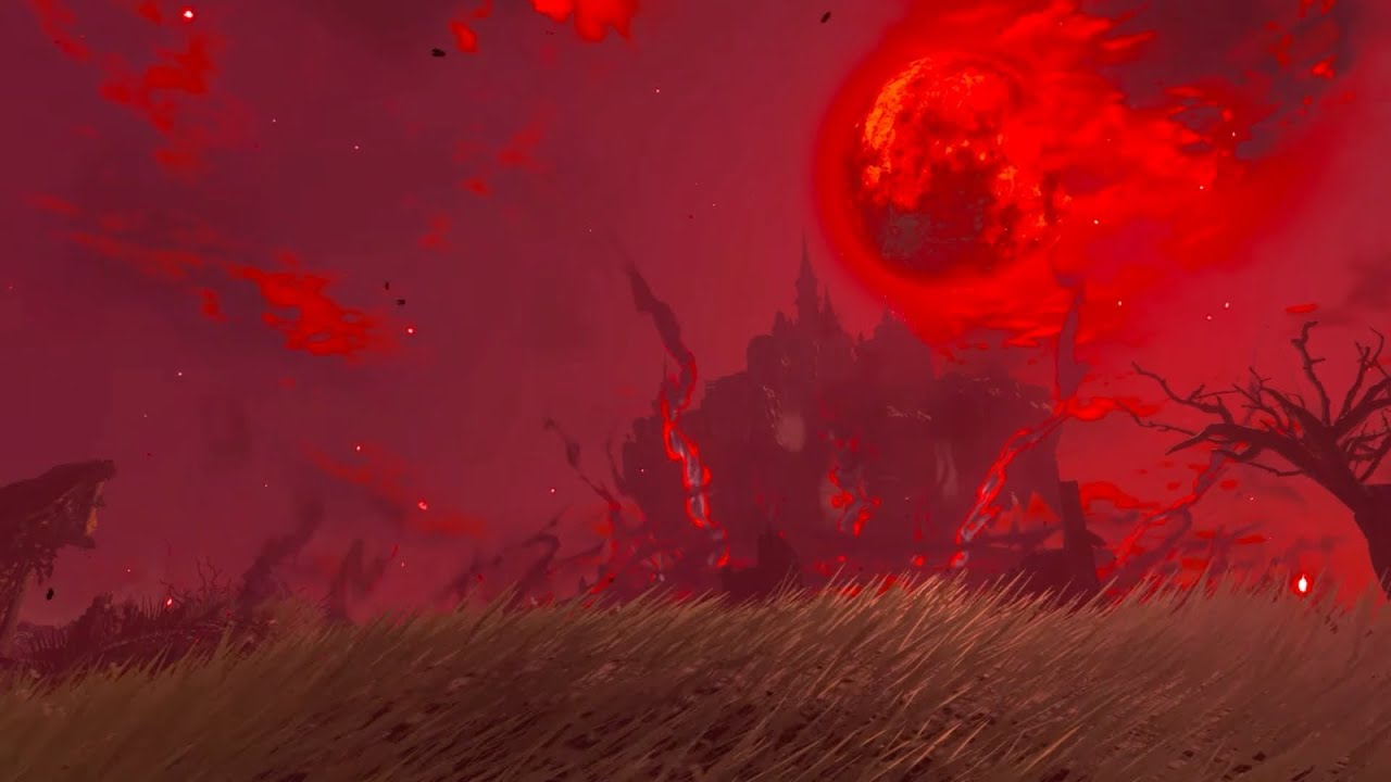 Luna carmes&iacute; sin Zelda | The Legend of Zelda: Tears of the Kingdom